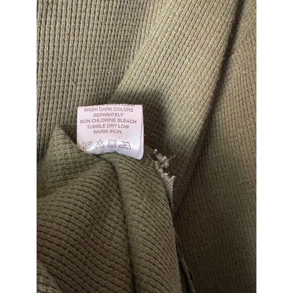 Galaxy By Harvic Men Long Sleeve Pullover Crew Neck Thermal T-shirt Size XL - Picture 7 of 7